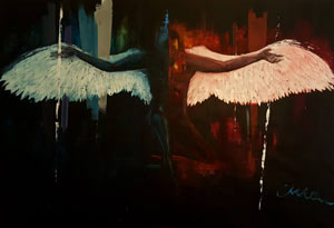 Lucifer - Contemporary Art Painting - Florin Coman